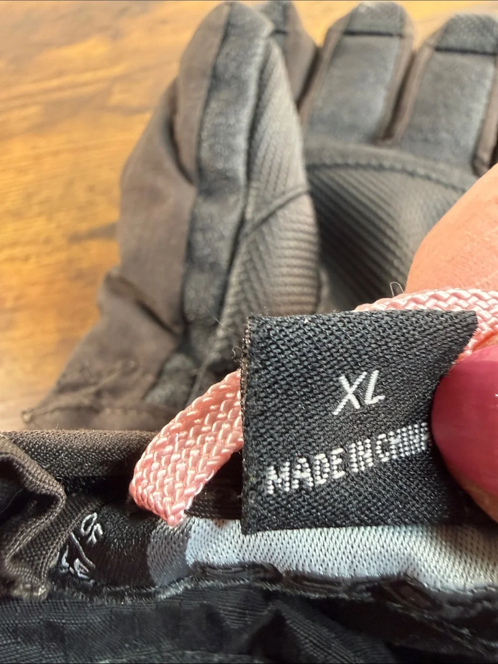 Scott Black and Pink Insulated Winter Gloves